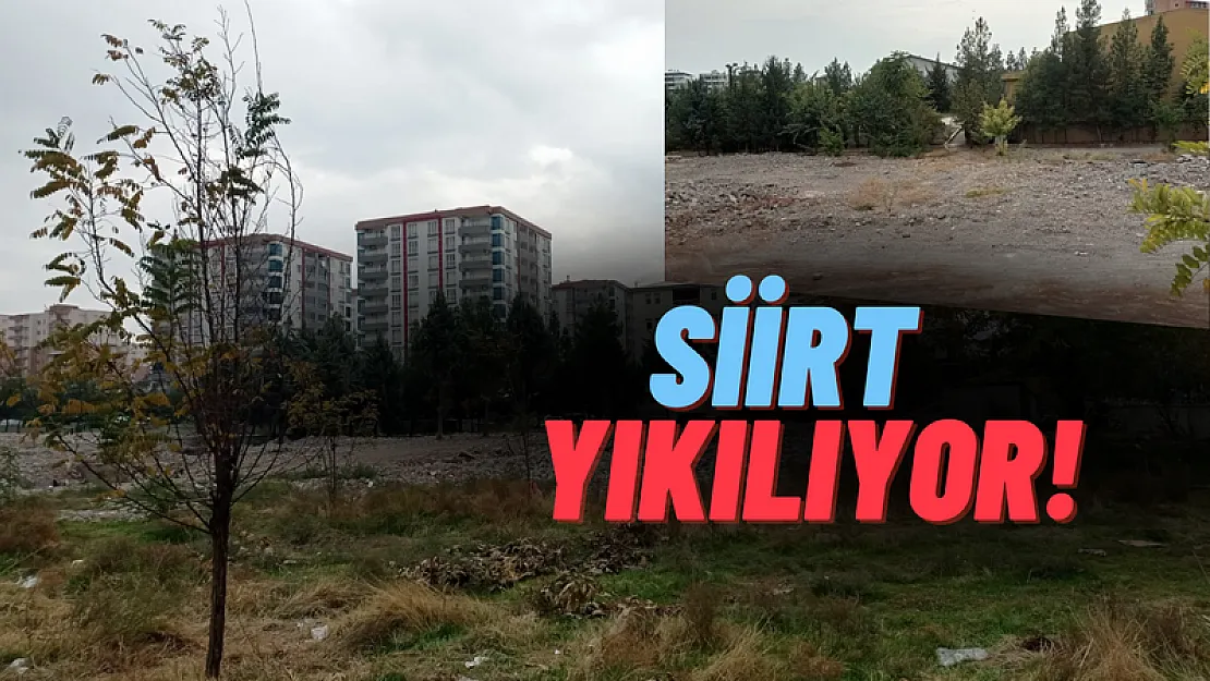 Siirt'te Eski Binalar Yıkılıyor, Hurdalar Satılıyor, Enkazlar Öylece Kalıyor!