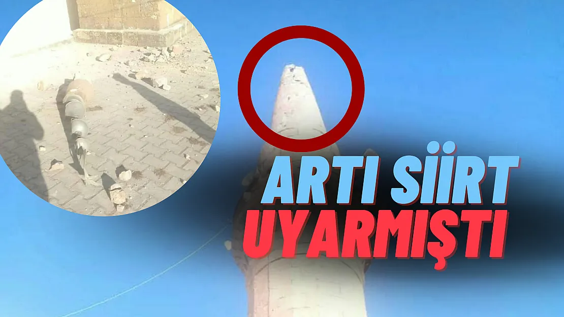 Artı Siirt Uyarmıştı! Depremde İlk Yıkılan O Oldu