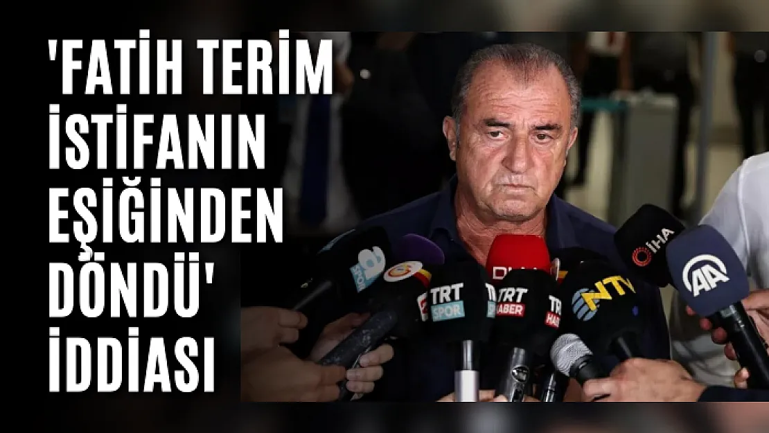 'Fatih Terim istifanın eşiğinden döndü' iddiası