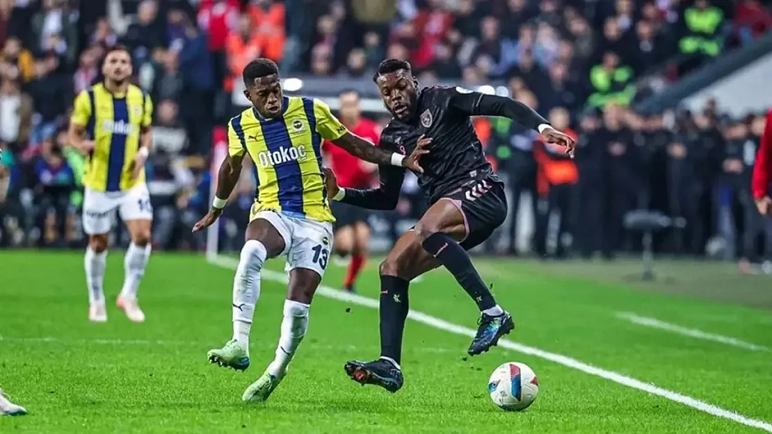 Fenerbahçe, Samsunspor ile Zorlu Deplasmanda 2-2 Berabere Kaldı