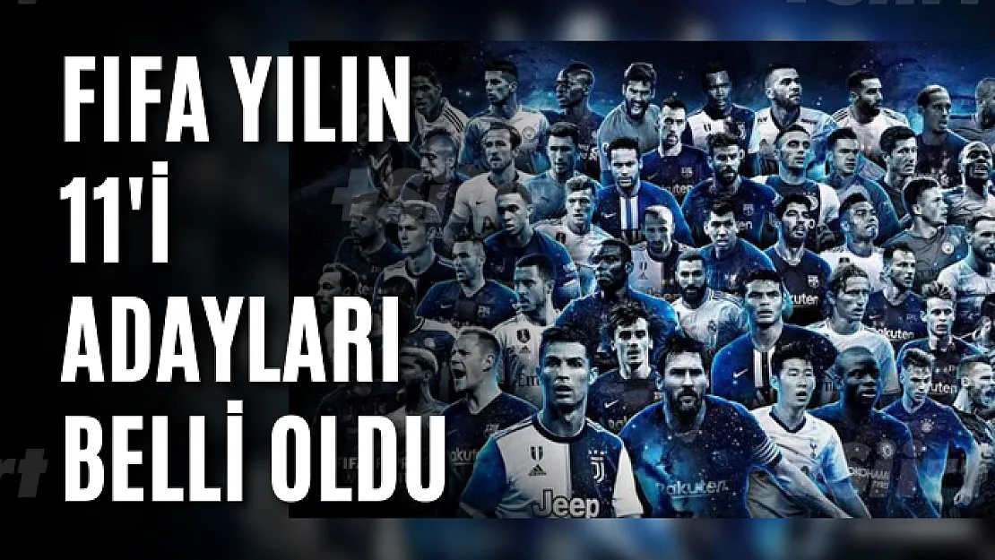 FIFA Yılın 11'i adayları belli oldu