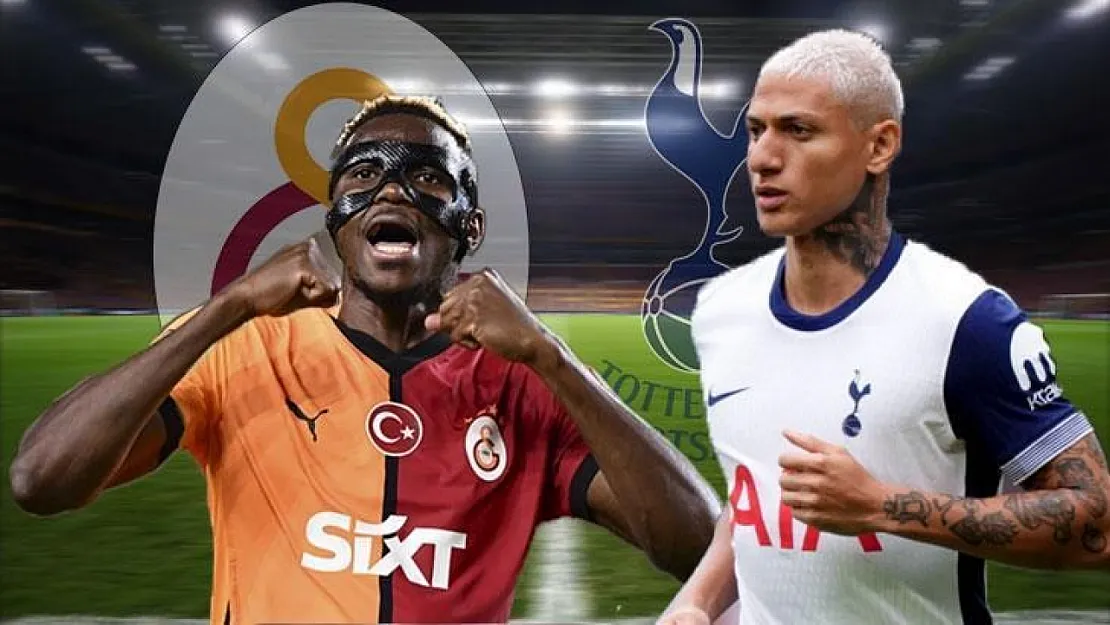 Galatasaray-Tottenham maçının ilk 11'leri belli oldu