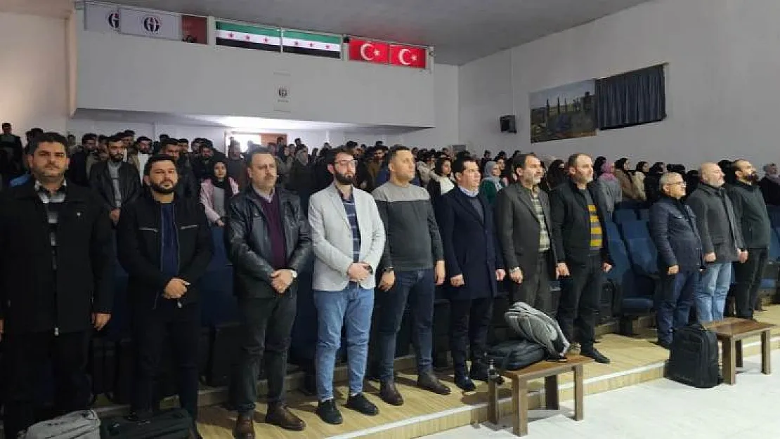 GAÜN Afrin Eğitim Fakültesi'nde 18 Mart Çanakkale Zaferi ve Şehitlerini Anma programı