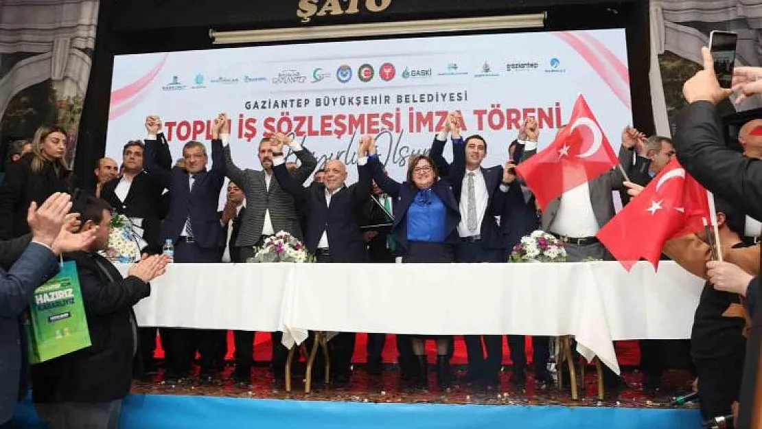 Gaziantep Büyükşehir'den çalışanlara yüzde 100 zam