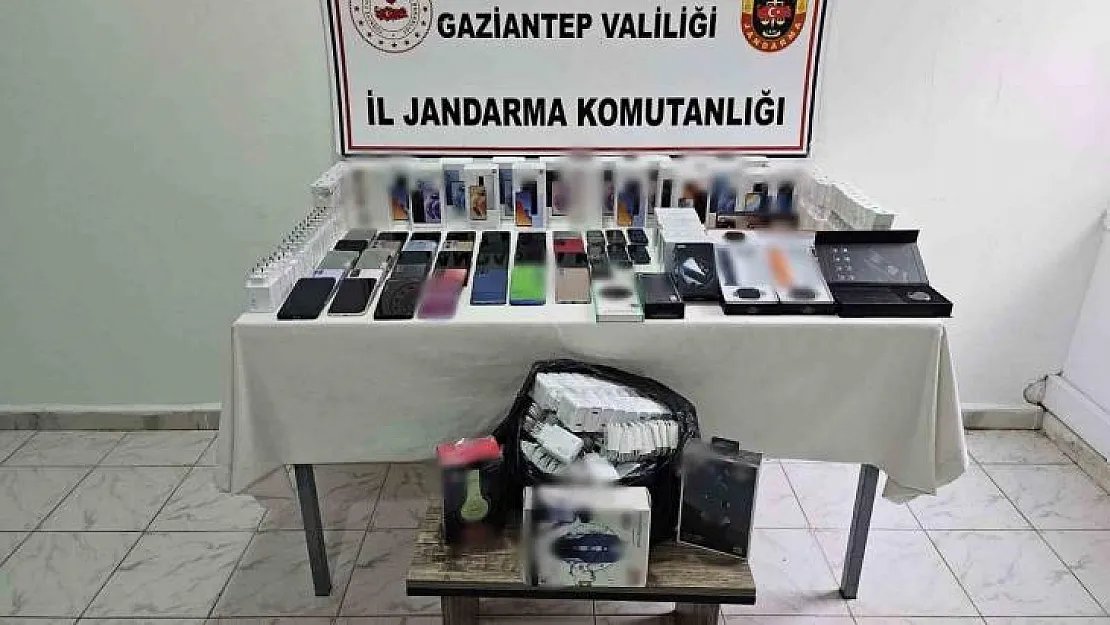 Gaziantep'te 2 milyon TL'lik kaçak malzemeye el konuldu