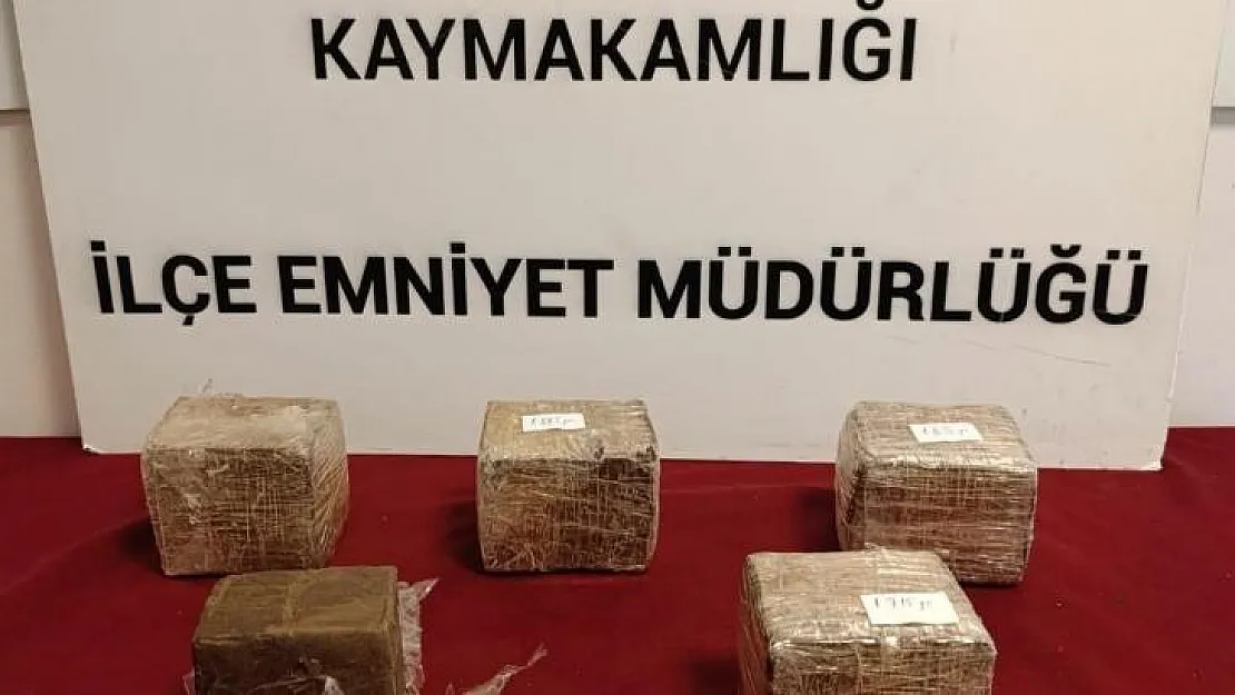 Gaziantep'te 9 kilo esrar ele geçirildi