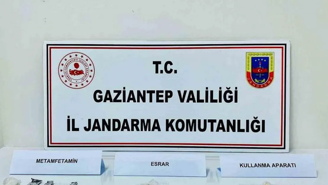 Gaziantep'te uyuşturucu operasyonu: 4 şahıs tutuklandı