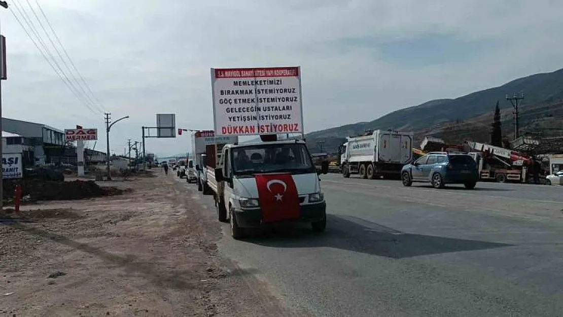 Gölbaşı'nda mobilyacılar ve marangozlar iş yeri istiyor