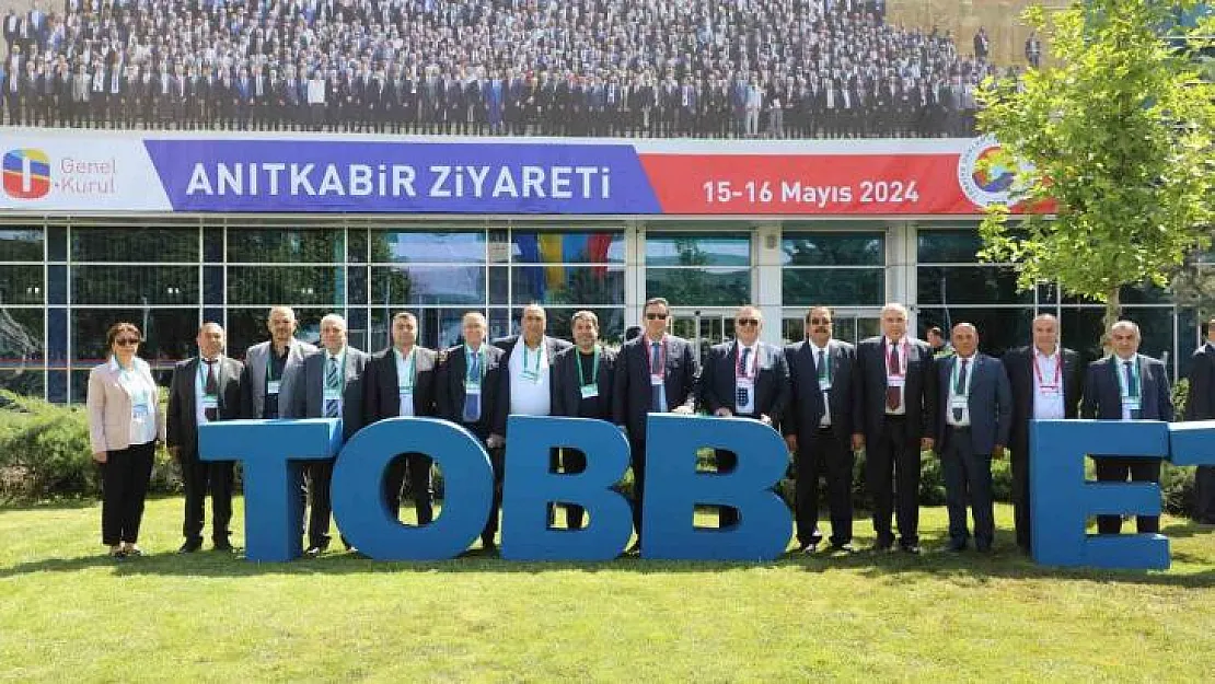 GTB heyeti TOBB 80. genel kuruluna katıldı