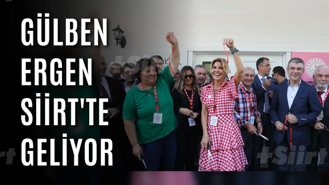 Gülben Ergen Siirt'te Geliyor