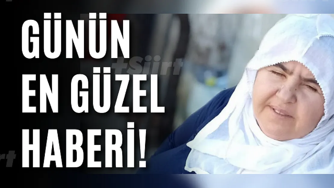Günün En Güzel Haberi!