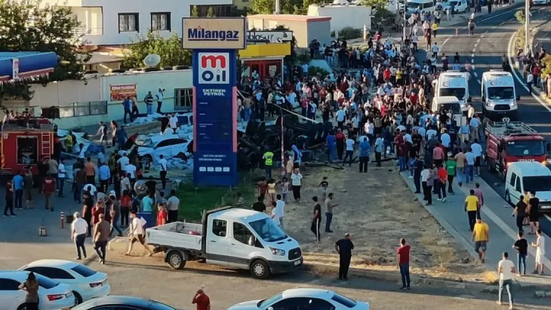 Mardin'de freni patlayan tır kalabalığın arasına daldı: 10 ölü, çok sayıda yaralı var