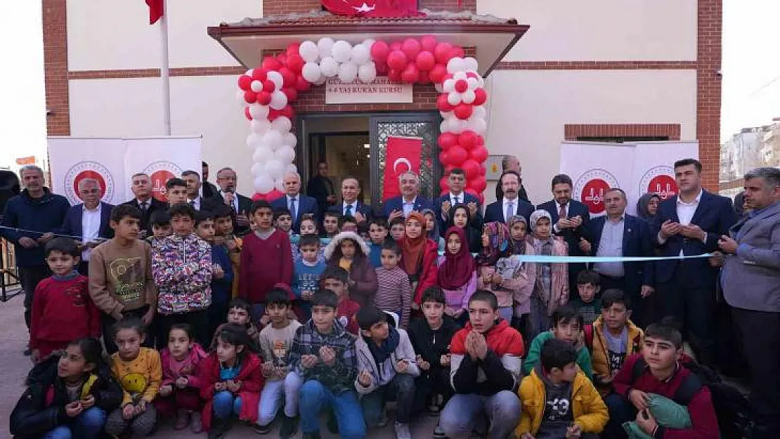 Güzelyurt Mahallesi 4-6 yaş Kur'an Kursu yoğun katılımla açıldı