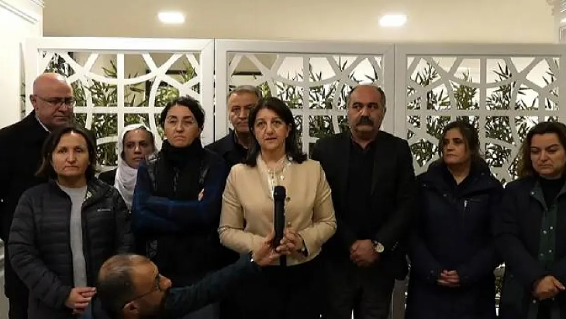 HDP Eş Genel Başkanı Pervin Buldan, Cumhurbaşkanı Erdoğan'a istifa çağrısı yaptı!