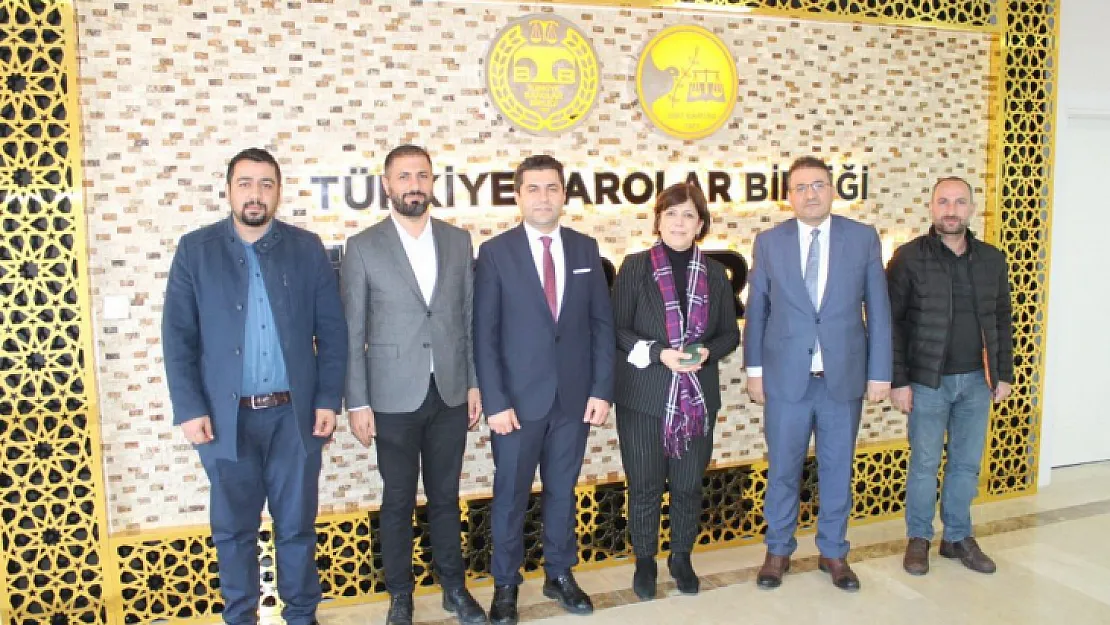 HDP Heyetinden Siirt Barosuna Ziyaret