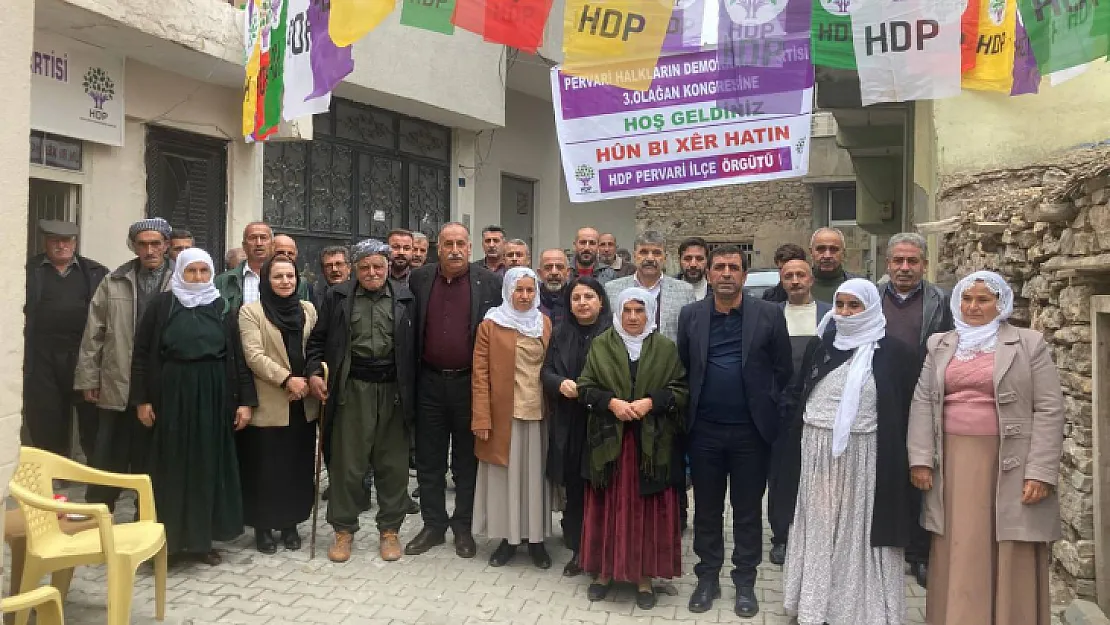 HDP Pervari İlçe Başkanları Belli Oldu!