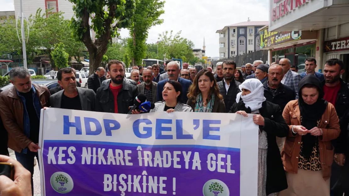 HDP Siirt İl Örgütü Ankara'da Yaşanan Olaya Karşı Sert Tepki Gösterdi