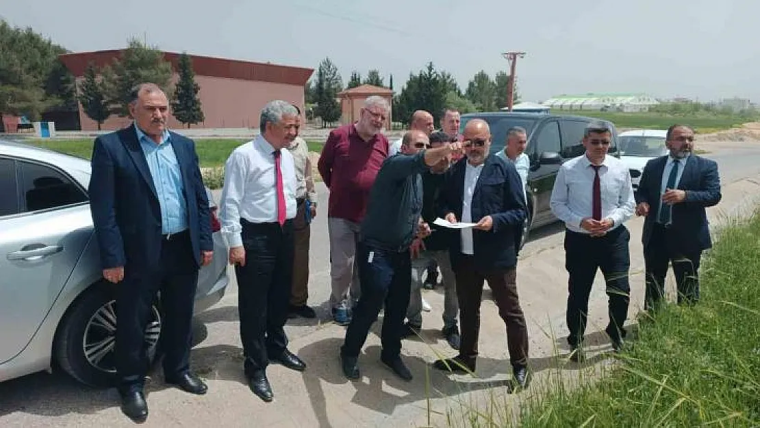 HDV üyeleri Adıyaman'da incelemede bulundu