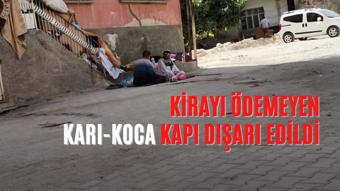 Siirt'te Kirayı Ödeyemeyen Aile Kapı Dışarı Edildi!