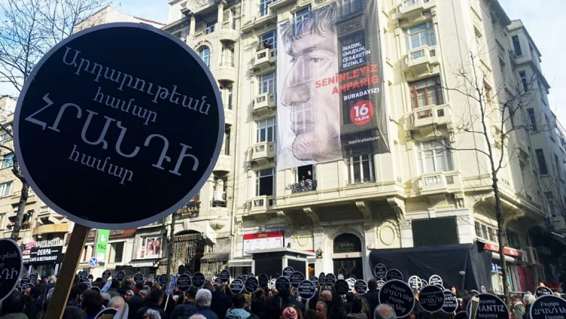 Hrant Dink, katledilişinin 16. yıl dönümünde anılıyor