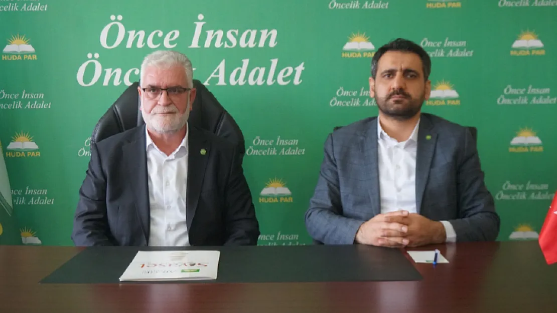 Hüda-Par Siirt Belediye Başkan Adayı Abdurrahman Özcan Projelerini Tanıttı