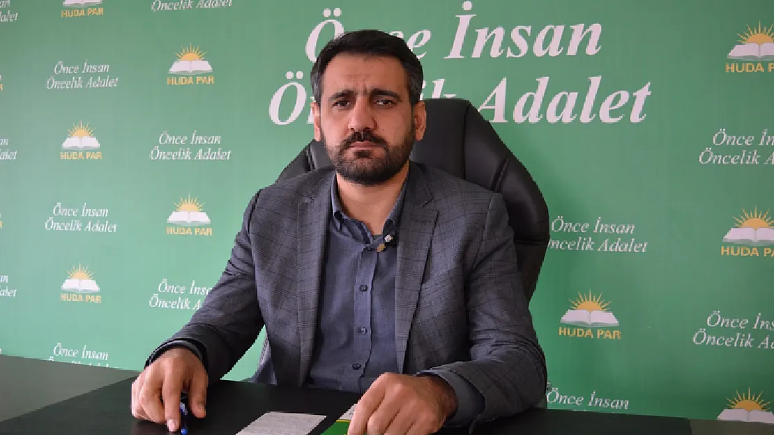 HÜDA PAR Siirt İl Başkanı Tekin: Kentsel dönüşüm daha öncelikli ve daha hızlı bir hale getirilmeli