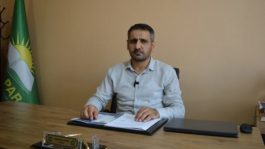 HÜDA PAR Siirt İl Başkanı Tekin: En Düşük Emekli Maaşı Asgari Ücretin Altında Olmamalı