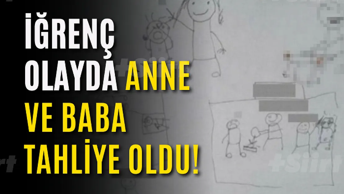 İğrenç Olayda Anne ve Baba Tahliye Oldu! Tepkiler Çığ Gibi Geldi