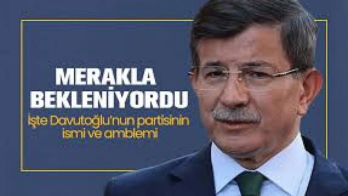 Ahmet Davutoğlu, yeni partisi için İçişleri Bakanlığı'na başvuru yaptı