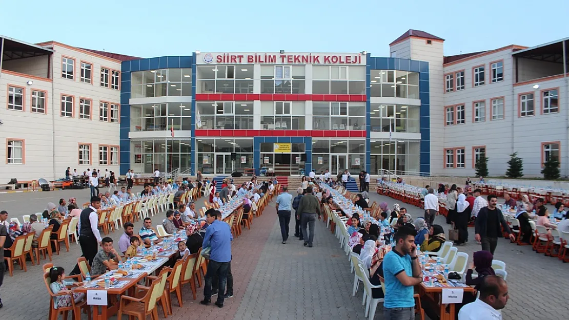 Bilim Teknik Koleji'nden velilere iftar