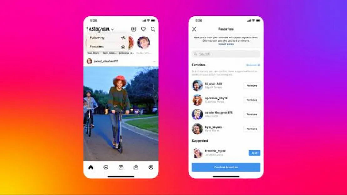 Instagram'a Kronolojik Sıralama Özelliği Geldi