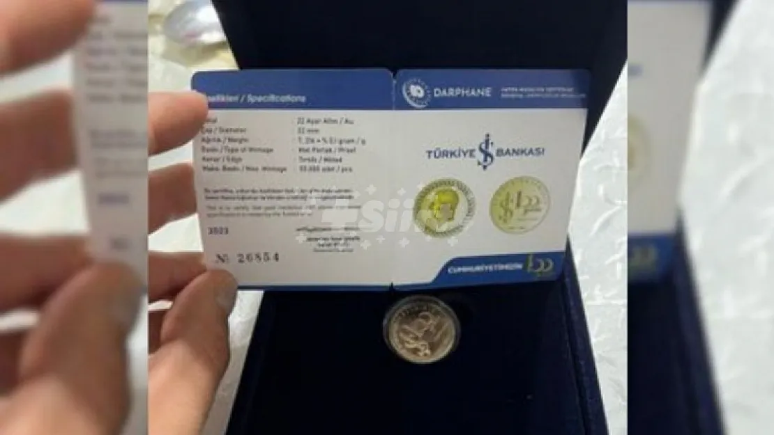 İş Bankası çalışanı ve emeklilerine 7 gram altın dağıttı