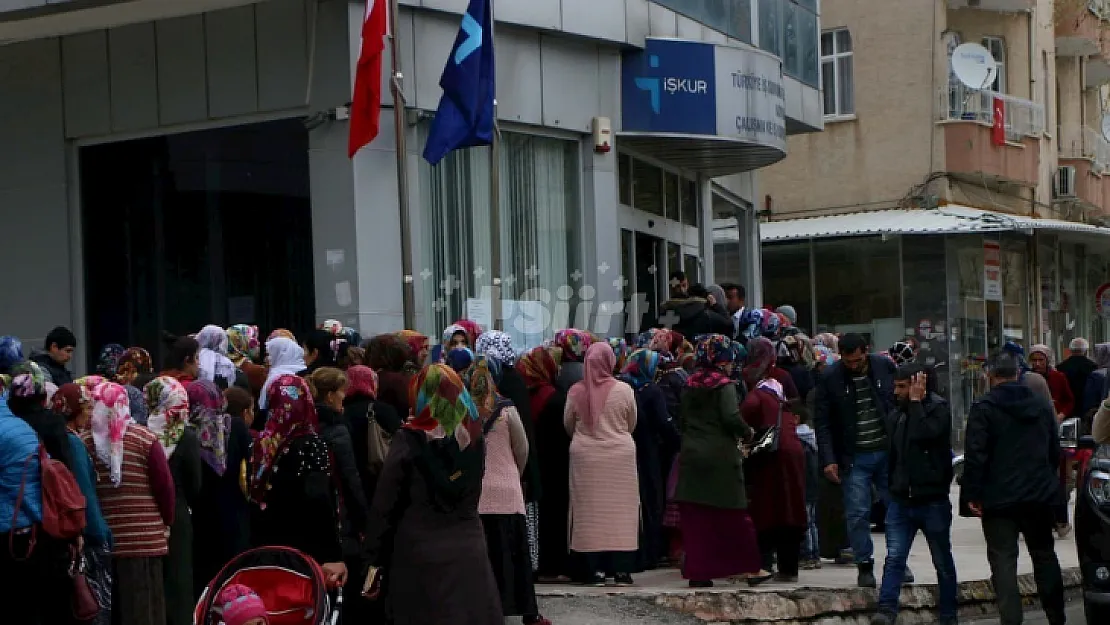 İşsizlik rakamları açıklandı