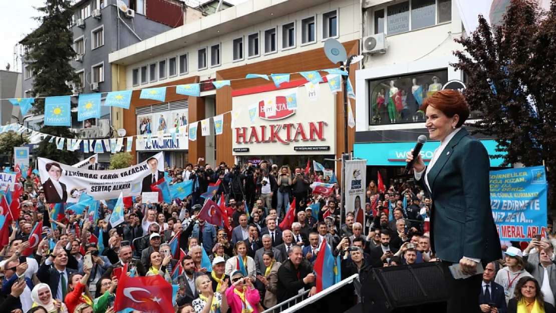 İyi Parti Genel Başkanı Meral Akşener 'Patates Soğan Yiyemeyenler Sayın Erdoğan'ın İktidarını Yiyecekler'