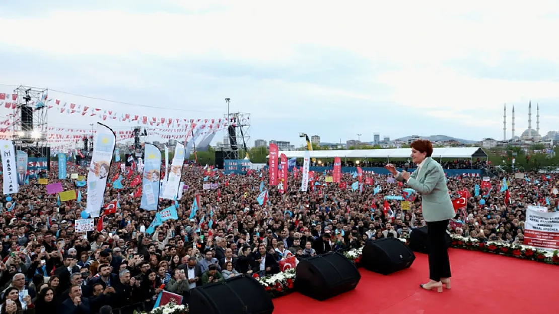 İYİ PARTİ GENEL BAŞKANI MERAL AKŞENER MİLLET İTTİFAKININ İSTANBUL MİTİNGİNDE KONUŞTU