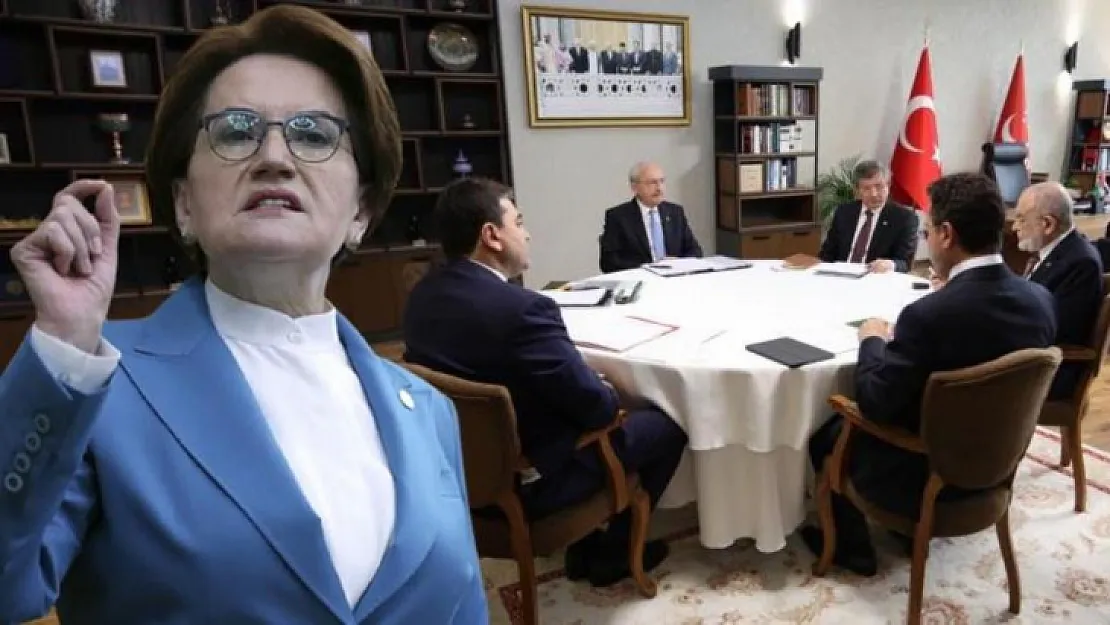 İYİ Parti'nin 6'lı Masa'ya dönmek için bir şartı var: Bunu yaparlarsa süreç devam eder