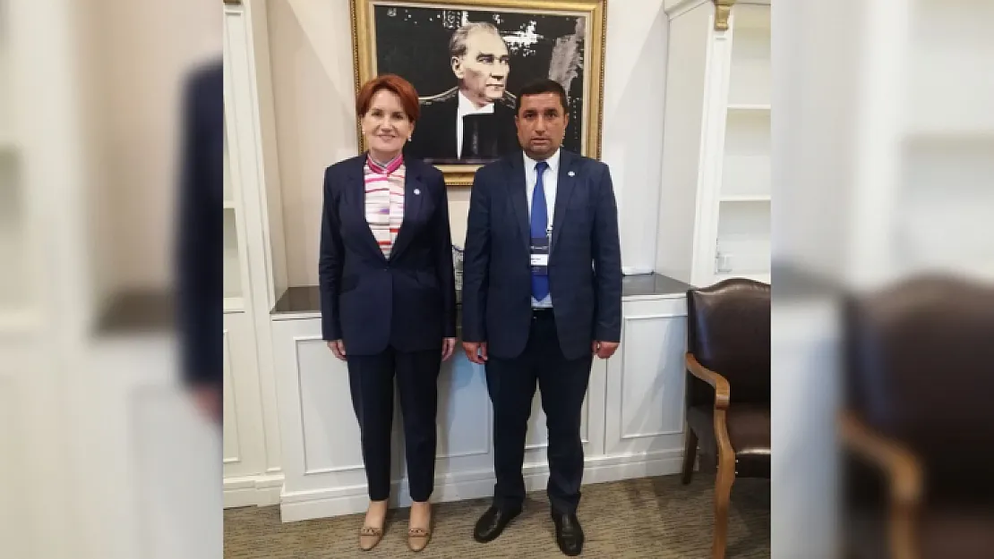 İYİ Parti Siirt İl Başkanı Aydar, Meral Akşener İle Bir Araya Geldi