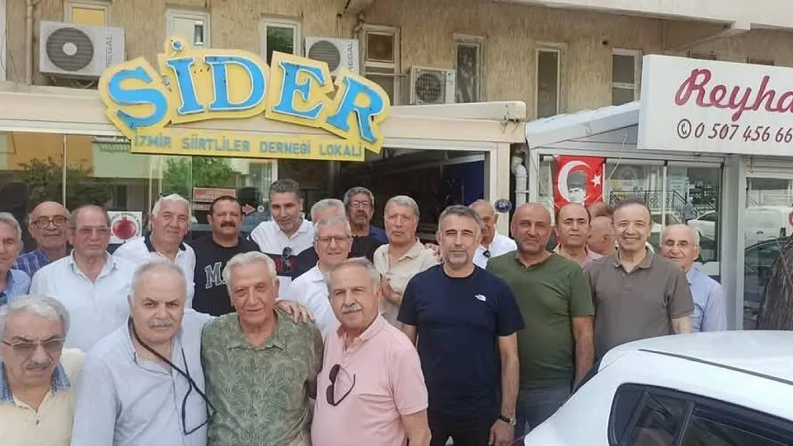 İzmir Siirtliler Derneği'ne Mesut Erden Yeni Başkan Seçildi