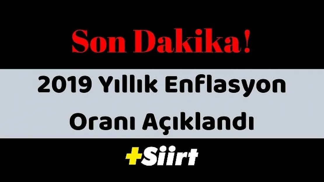 Yıllık Enflasyon Oranı Açıklandı