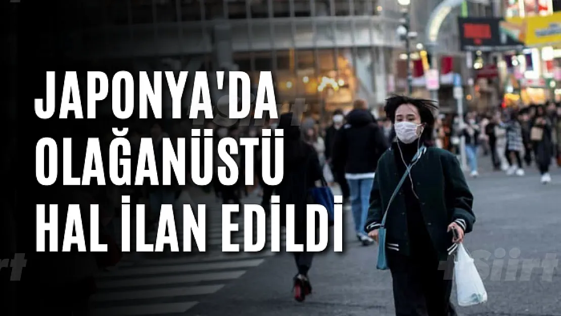 Japonya'da olağanüstü hal ilan edildi