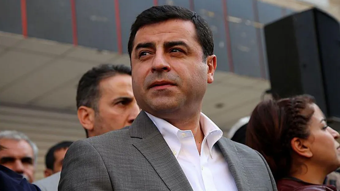 Kobani Davası'nda Demirtaş'tan tek cümlelik savunma