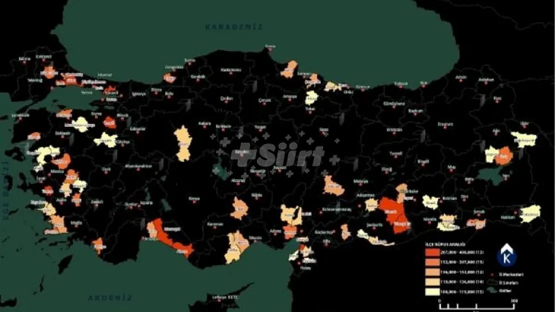 'Konuşan haritalar' hepsini tek tek analiz etti! İşte il potansiyeli olan 67 ilçe