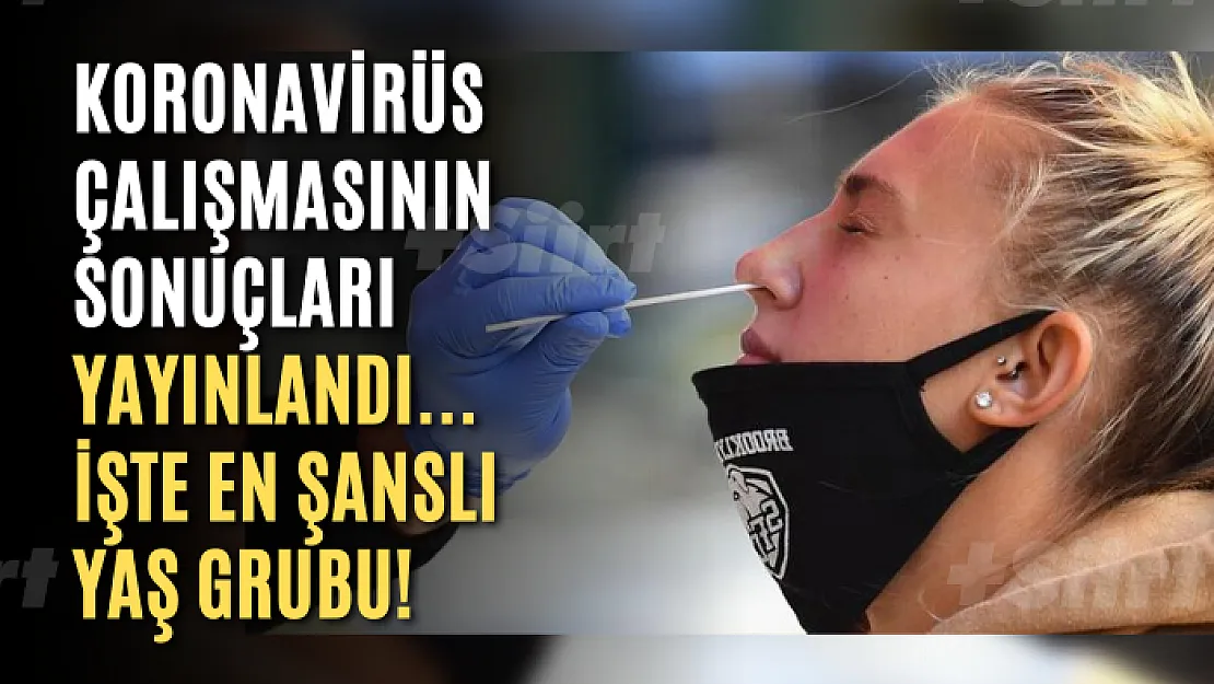 Koronavirüs çalışmasının sonuçları yayınlandı... İşte en şanslı yaş grubu!