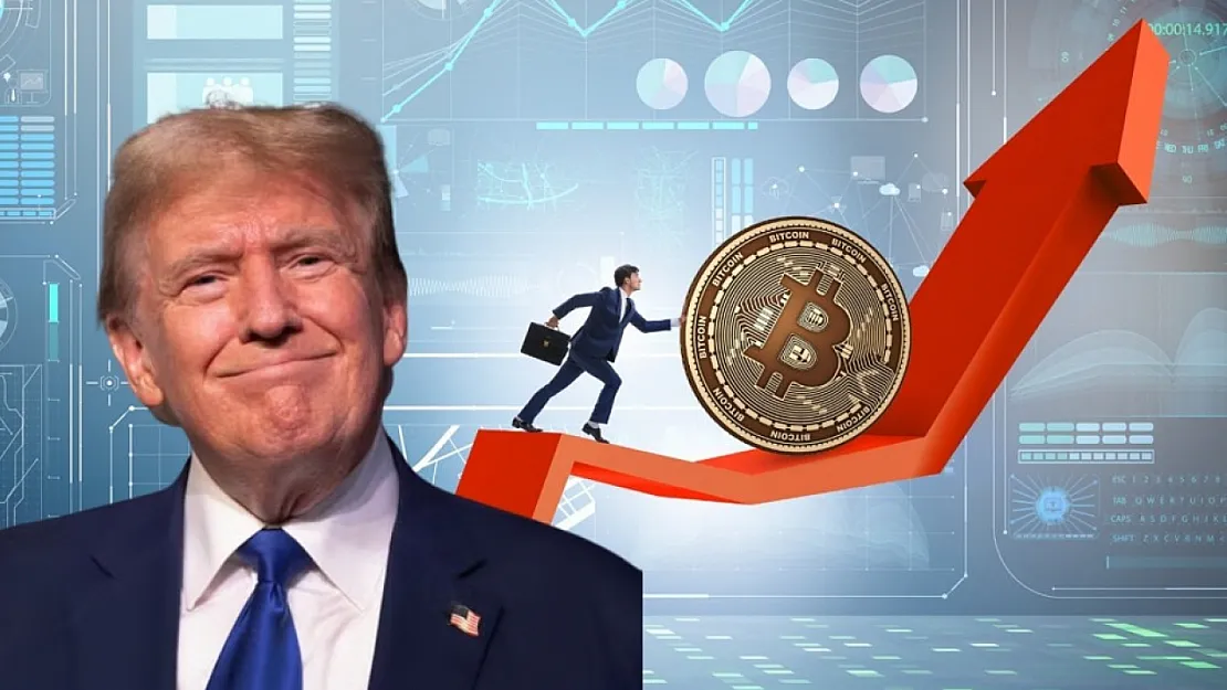 Kripto paralarda tarihi yükselme Bitcoin'de ise Trump rüzgarı