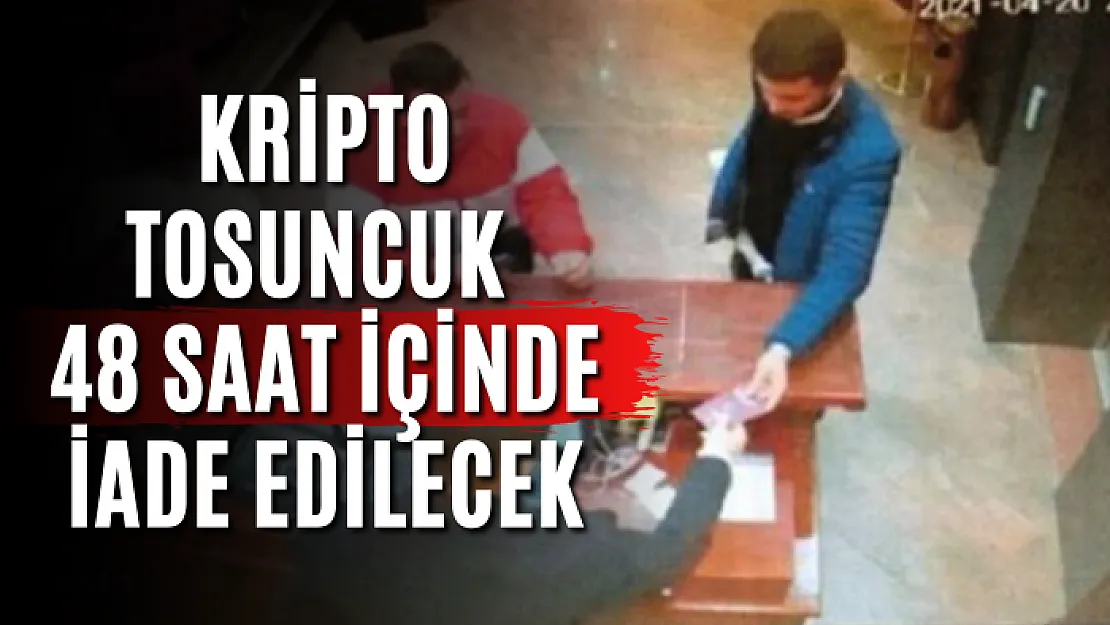 Kripto Tosuncuk 48 Saat İçinde İade Edilecek