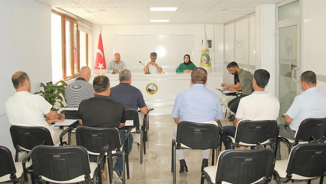 Kurtalan Belediyesi Temmuz Ayı Meclis Toplantısı Gerçekleştirildi