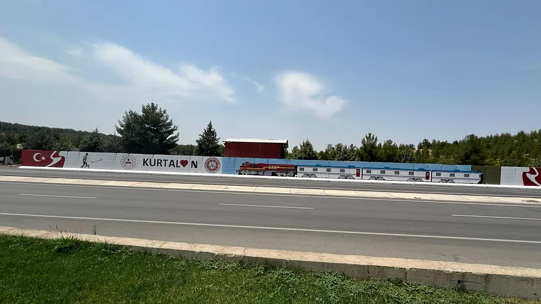 Kurtalan'da Güvenlik Noktaları ''Kurtalan Ekspresi'' Temasıyla Yenilendi