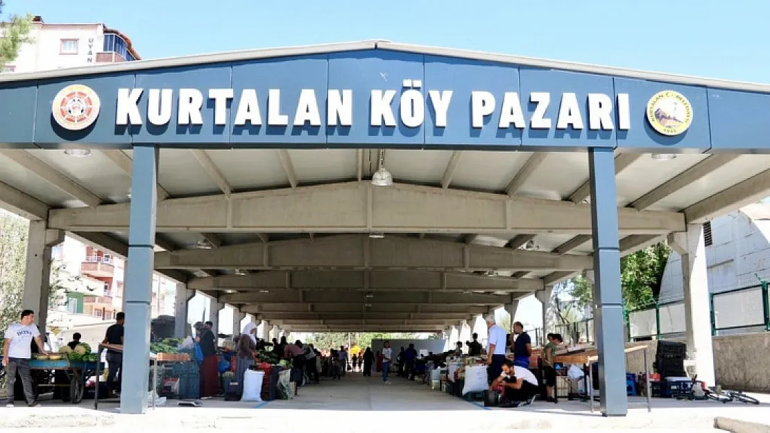 Kurtalan'da Köylü Pazarı Hizmete Başladı!