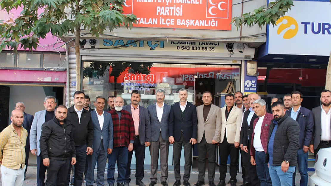 Kurtalan'da MHP İlçe Başkanlığı Açıldı