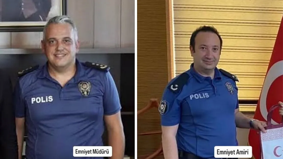 Kurtalan Emniyet Teşkilatında Görev Değişikliği: Yeni Müdür ve Amir Göreve Başladı